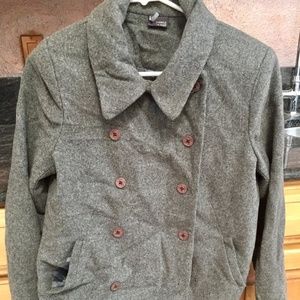 Sparkle & Fade wool peacoat